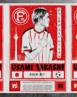  Takashi Usami Poster Illustration