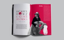  Düsseldorfer Crime Storys, Editorial Illustration by Rumi Benecke.