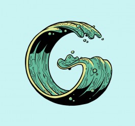  »Big G« ein Motiv von Moritz Blumentritt, Illustrator im Studio Rabotti